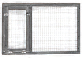 Replacement Front Panel for Large HD (Rabbitat) Hutch (WA01550)