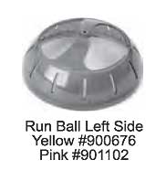 Replacement Spin City Run Ball Left Side by Ware Mfg. - Click Image to Close