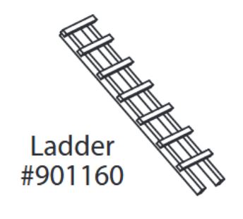 Replacement Ladder for Premium Plus Chick-N-Cottage - Click Image to Close