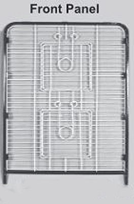 Replacement Front Panel for Indoor Hutch 4 Level - Click Image to Close