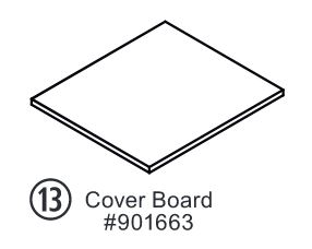 Replacement Home Harvest Hive Cover Board - Click Image to Close