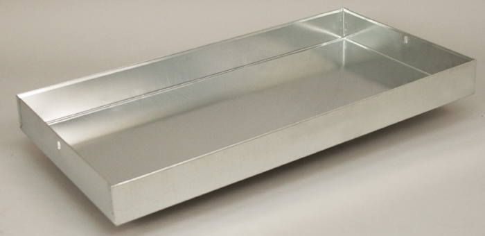 Replacement Drop Pans Galvanized - Click Image to Close