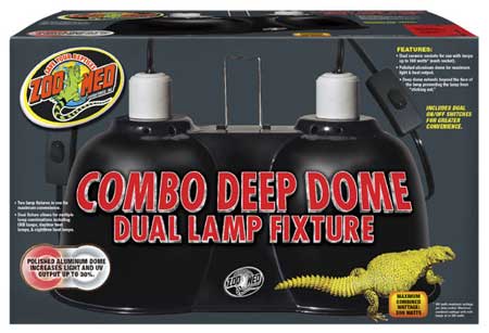 Combo Deep Dome Lamp Fixture by ZooMed